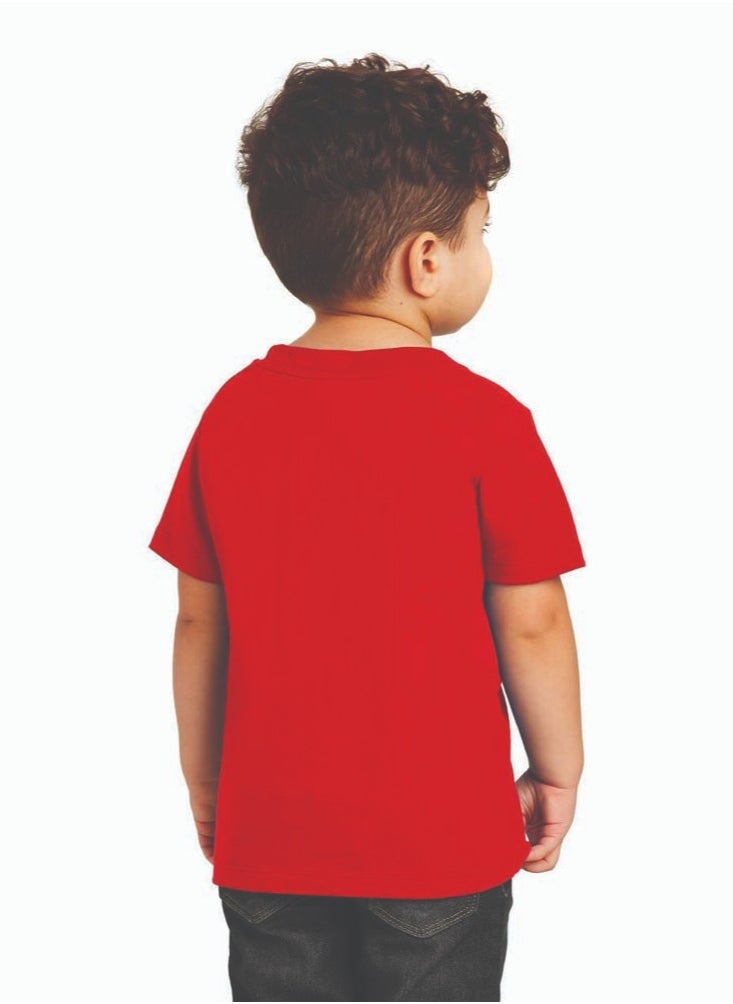 Generic - Spain Kids T-Shirt for Boys - Round Neck Short Sleeve Cotton T-Shirt - Soft and Comfortable Kids Boys Tshirt - Perfect for Spanish Souvenirs - Image 1