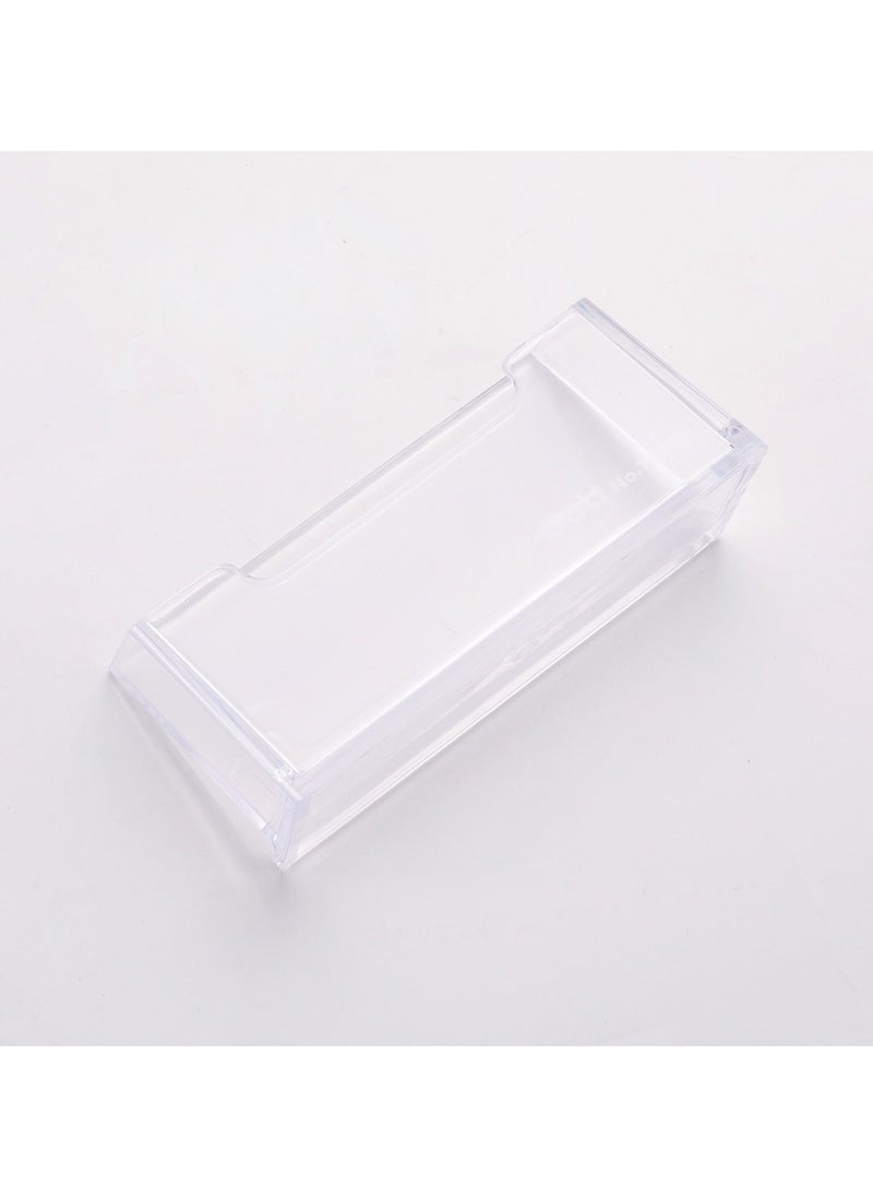 Deli Deli E7623 Business Card Holder – Transparent GPPS – ideal for organizing and displaying business cards on your desk  - Image 3