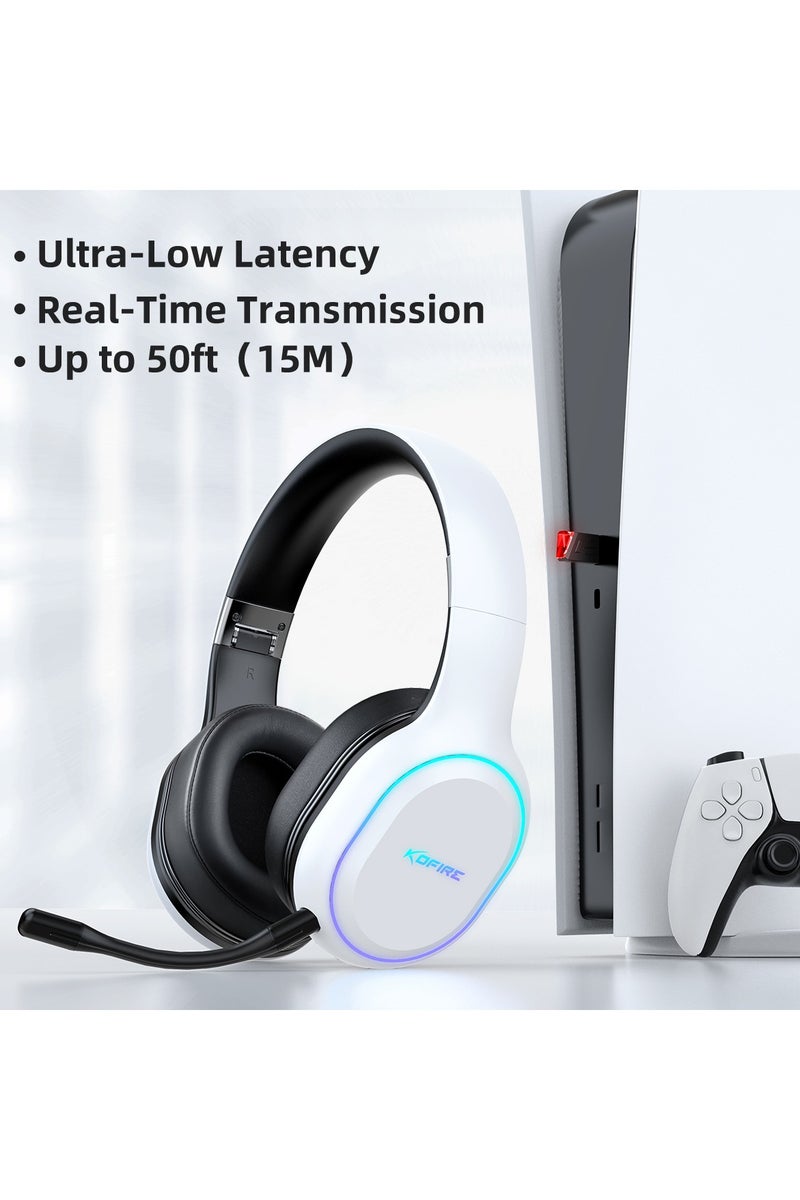 KOFIRE UG-05 Wireless Gaming Headset Wired Bluetooth 2.4GHz for PS5, PS4, Switch, PC, Laptop, Xbox - Image 4