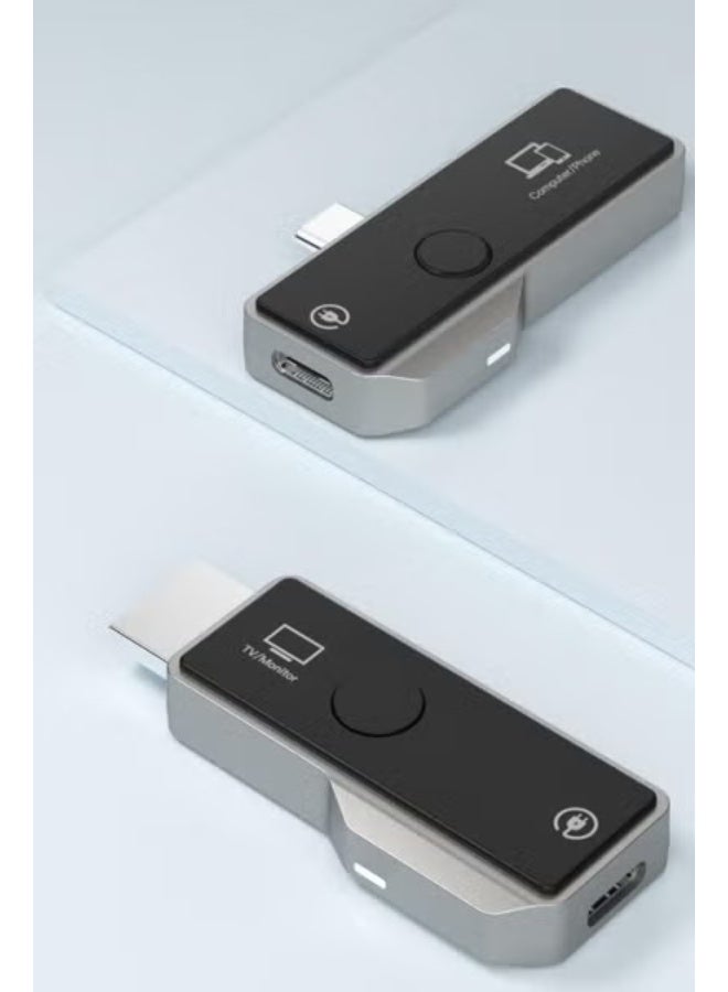 1080p Type-C HDMI Wireless Extender – 30m Range, USB Powered, Plug & Play for TV, Laptop, Projector - Image 1