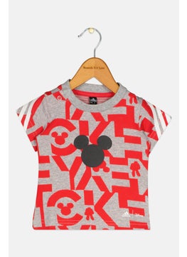 Adidas x Disney Toddlers Boy Brand Logo Short Sleeve Outdoor T-Shirt, Multicolor