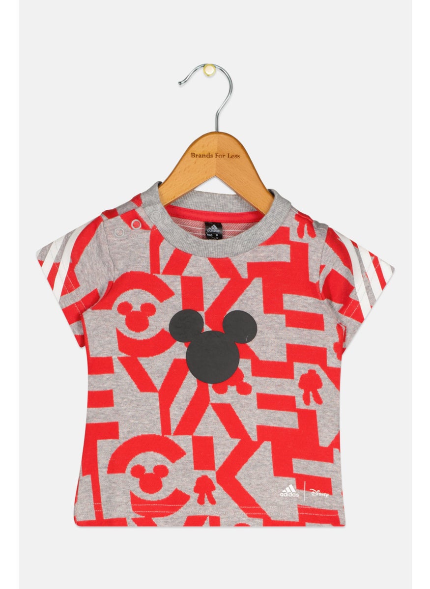 Adidas - Adidas x Disney Toddlers Boy Brand Logo Short Sleeve Outdoor T-Shirt, Multicolor - Image 1