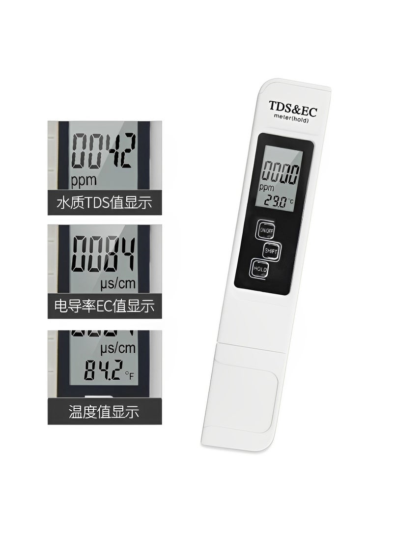 REOCLE Water Quality Tester TDS Meter Digital Water Tester 0-9999ppm Ideal Water Test Meter for Drinking Water & Aquariums - Image 3