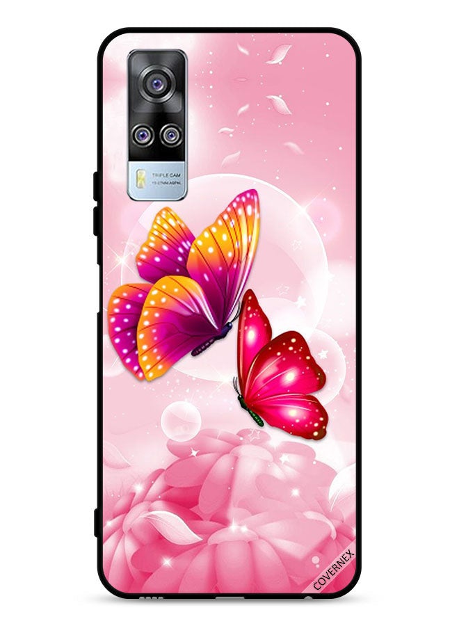 Covernex vivo Y51 2020 Protective Case Cover Cute Butterflies - Image 1