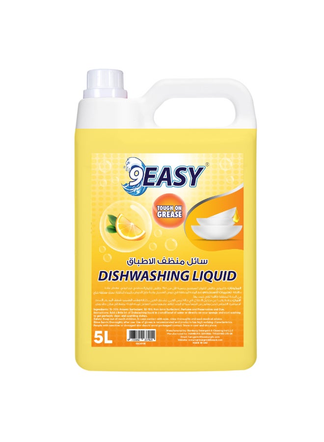 9Easy Dishwashing Liquid 5L - Image 1