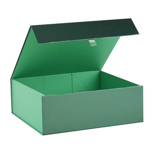PLINJOY Large Gift Box 135x118x47 Inches Green Gift Boxes for Presents with Magnetic Closure Lid Luxury Gift Box Rectangle Collapsible Boxes for Gift Packaging - Image 1
