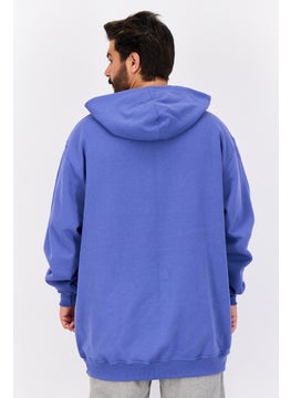 Champion Men Big And Tall Long Sleeves Outdoor Sweatshirt, Light Purple  - Image 3