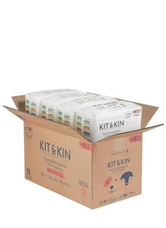 Kit & Kin KIT & KIN Baby Diaper Size 6, 14+Kg (4-Pack | 96 Counts) Flash Dry Superior Leak Protection Disposable Diapers | Hypoallergenic Skin Protection Diapers Size 6  - Image 5