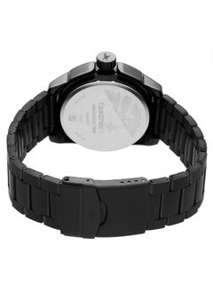 fastrack Fastrack Watch with Black Stainless Steel Strap for Guys 3089NM02, Black, bracelet  - Image 4