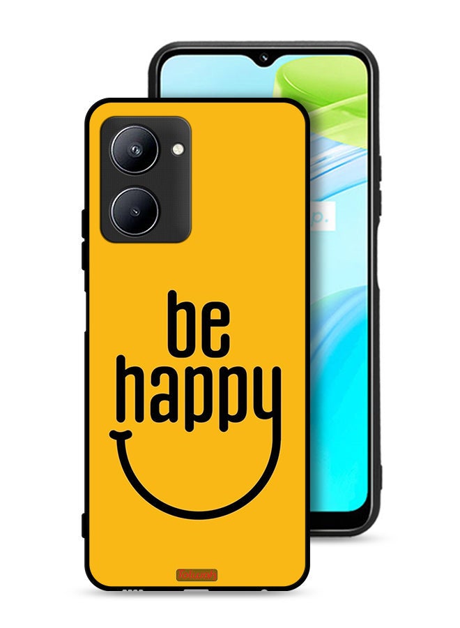 Tolwak Realme C33 Protective Case Cover Be Happy - Image 1