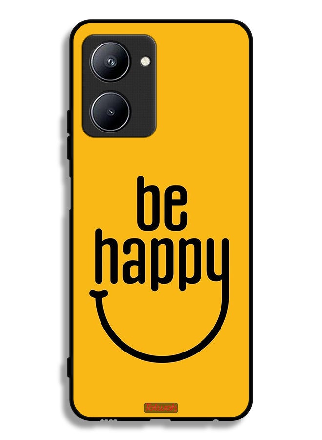 Tolwak Realme C33 Protective Case Cover Be Happy - Image 2
