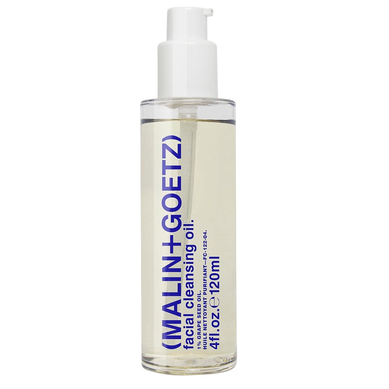 Malin  Goetz Facial Cleansing Oil 4 Fl Oz  2in1 Makeup Remover  Face Cleanser Facial Skin Care Products All Skin Types Vegan  CrueltyFree