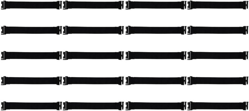20pcs Battery Tie Battery Box Fixing Straps Replacement Fasteners Elastic Straps - Image 1
