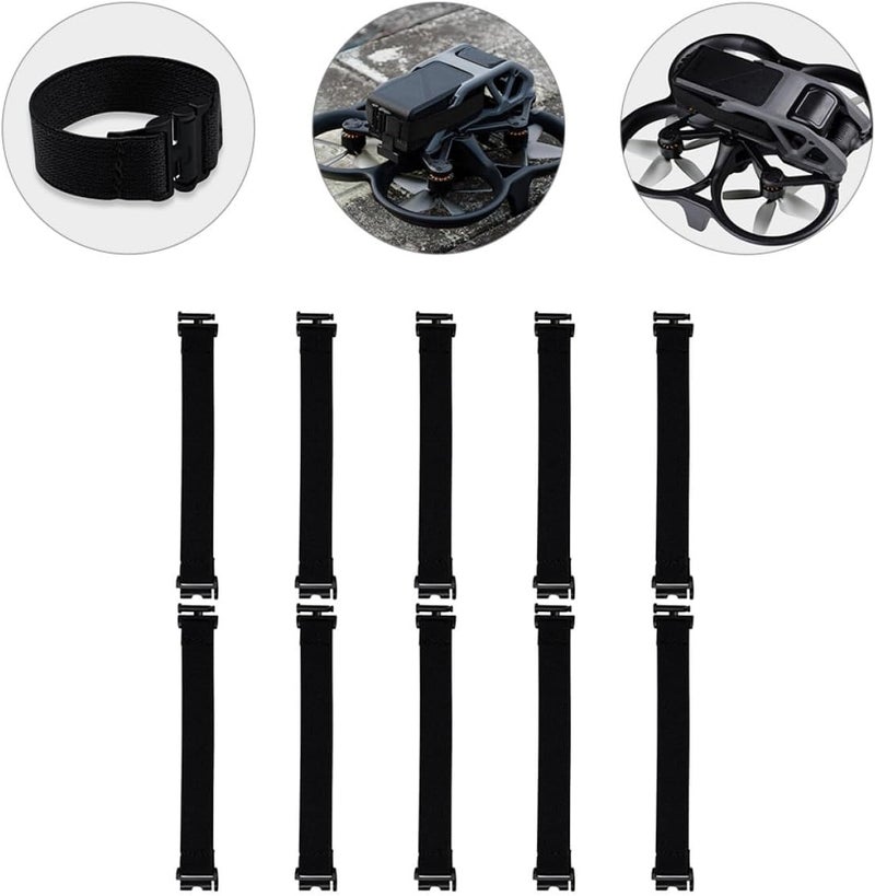 20pcs Battery Tie Battery Box Fixing Straps Replacement Fasteners Elastic Straps - Image 4