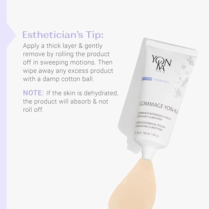 Yonka Yon-Ka Gommage Peeling Gel | Gentle Facial Exfoliator to Brighten and Balance | Help Tighten Pores and Reduce the Look of Redness | Paraben-Free | 1.80 oz - Image 5