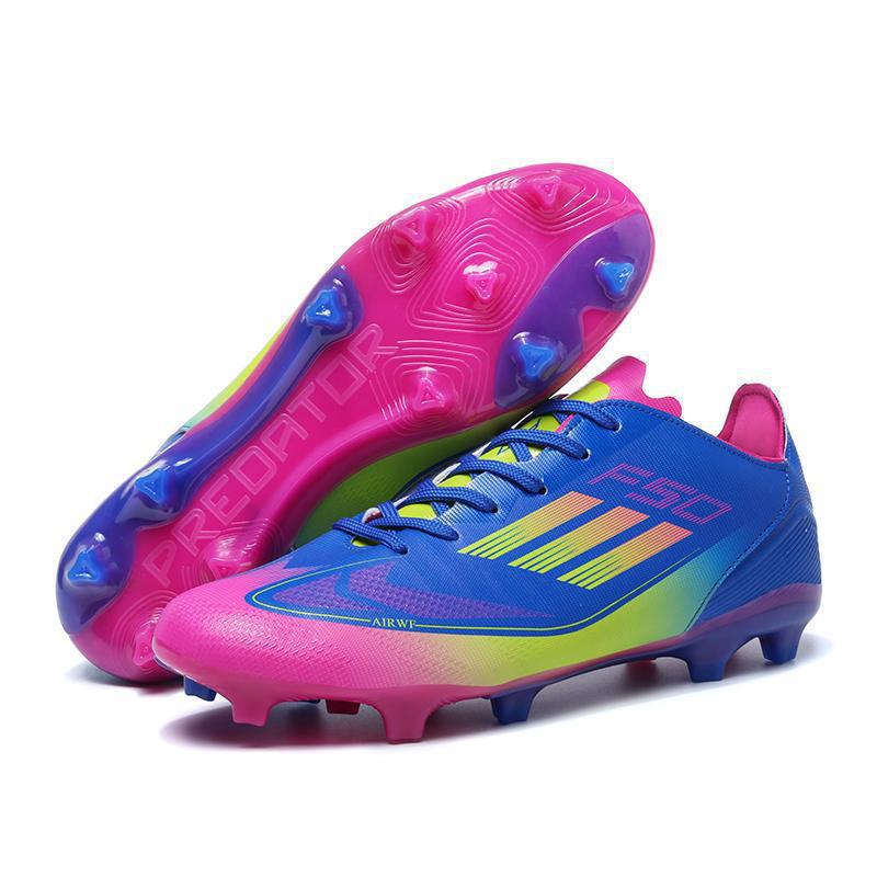 Export New F50 High-Top Football Shoes Long Spike Football Shoes Tf Broken Spike Training Shoes Football Men'S Model - Image 5