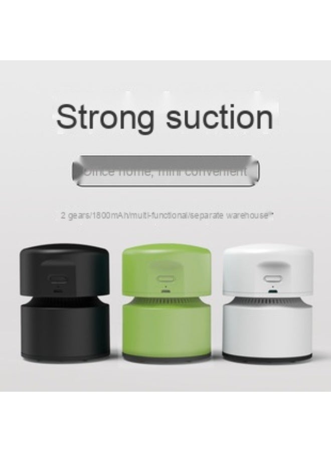 Portable Wireless Mini Desktop Vacuum Cleaner, USB Rechargeable for Home, Office, and Car Use - Image 3