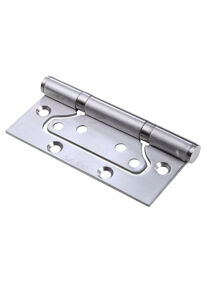 2-Pack Door Hinge, Stainless Steel Hinges, Hinges for Home and Room Doors (4 Inch Butterfly Hinge)  - Image 1