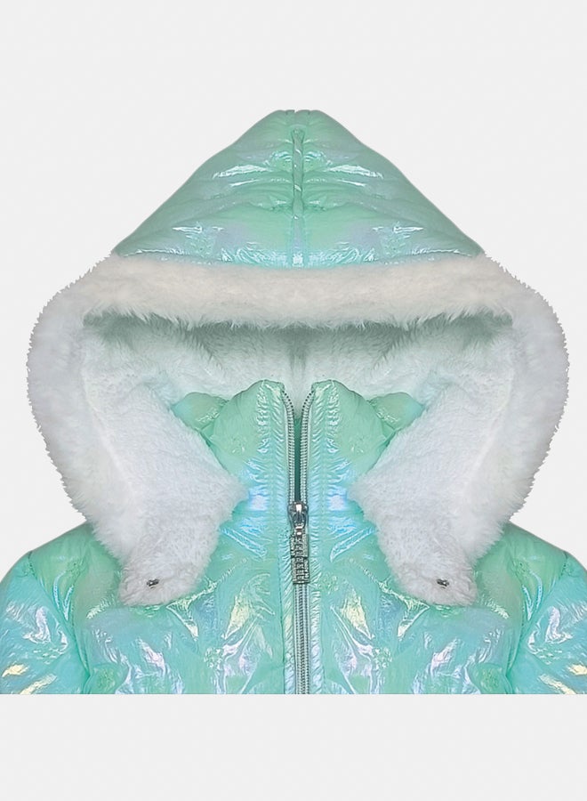 BabyShoora Baby Unisex Waterproof Fur Lined Jacket - Image 3