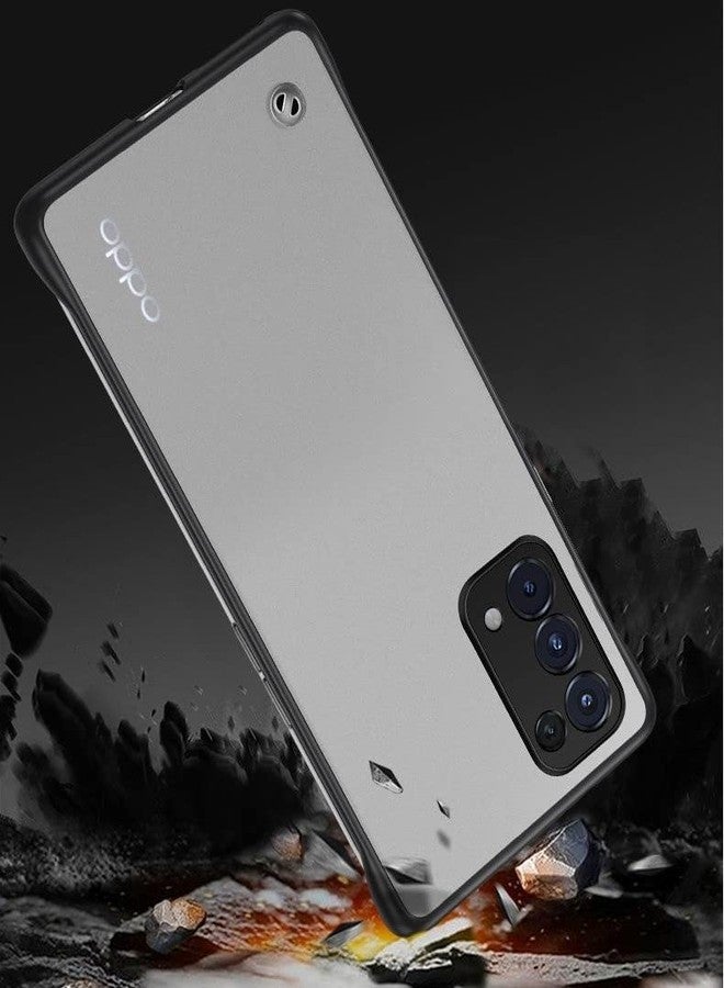 ريل كيس غطاء خلفي أنيق من REALCASE لهاتف Oppo Reno 5 Pro | غطاء TPU أنيق فائق النحافة بدون إطار ومقاوم للصدمات | غطاء حماية لهاتف Oppo Reno 5 Pro (أزرق فاتح) - Image 5