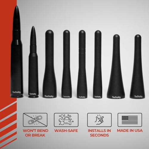 CravenSpeed Stubby Antenna Compatible with Ford Explorer 1995-2010 | 3.2 Inches | Short Antenna Replacement | Made in The USA - Image 5