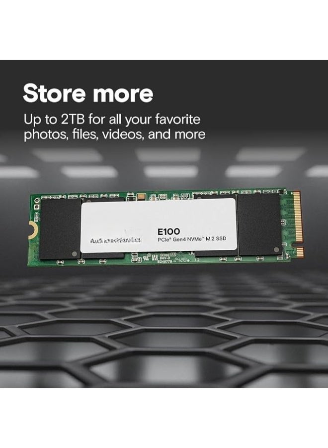 1TB M.2 NVMe PCIe Gen4 Internal Solid State Drive Up to 5000MB/s Laptop and Desktop Compatible - Image 3