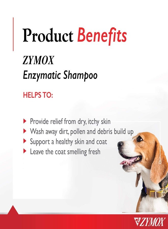 Zymox Enzymatic Shampoo for Dogs and Cats, 12oz - Image 2