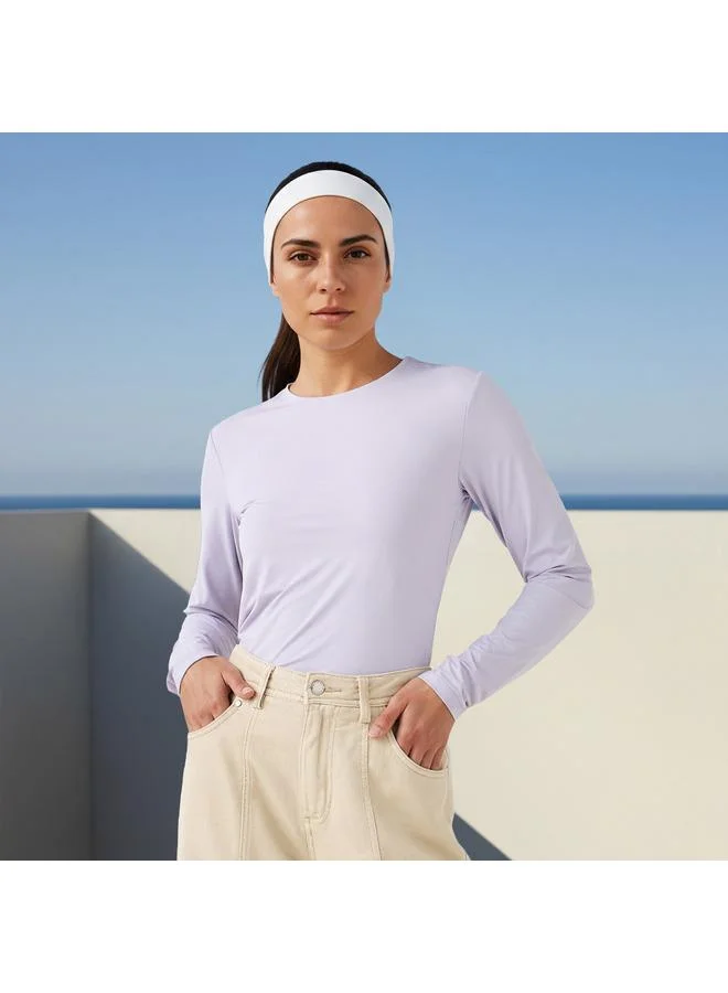 Splash FAV Regular Fit T-shirt with Long Sleeves