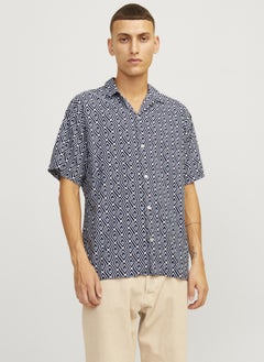 Polka Dot Print Regular Fit Shirt