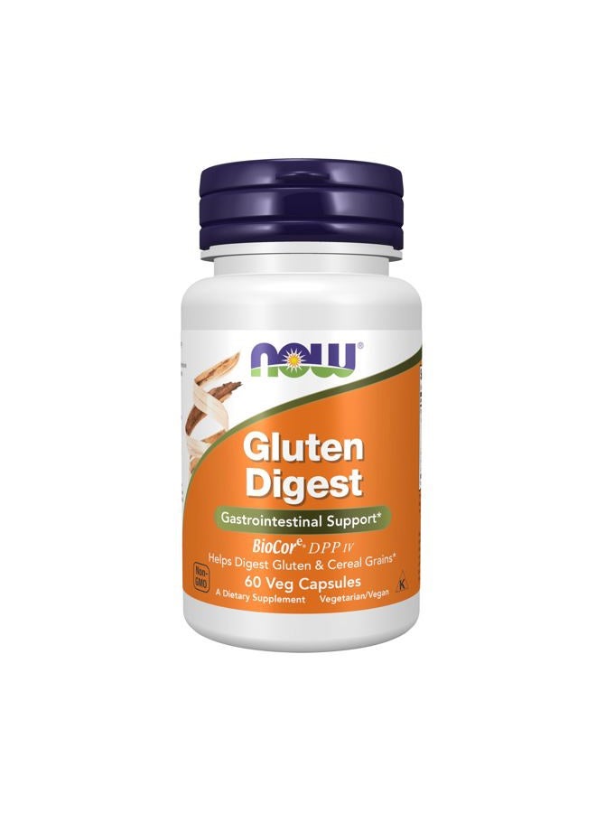 Now Foods: Gluten Digest Gastro Intestinal Support, 60 vcaps (2 pack) - Image 1