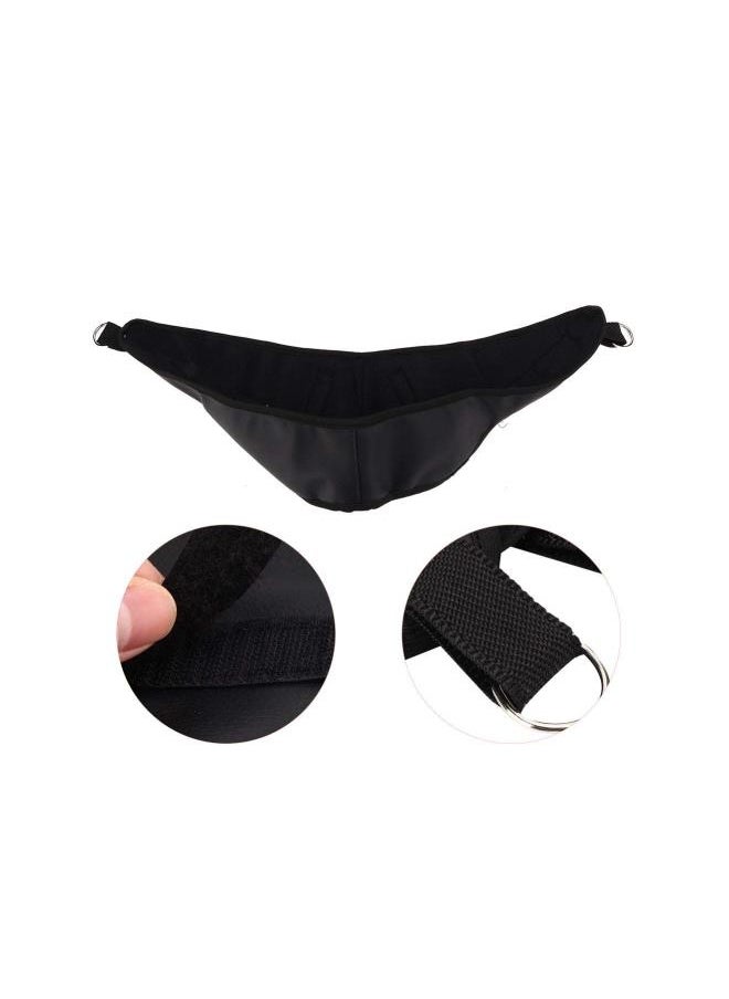 silvercnc - Neck Stretching Belt, silvercnc Cervical Traction Belt Neck Posture Corrector Neck Care Correction Stretching Tool for Neck Pain Relief(black) - Image 1