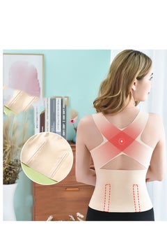 Y&D Posture Corrector Bra, Chest Brace Up for Women, Back Support Bra Shaper, Slimming Wireless & Longline with Front Closure XL Size  - Image 3
