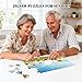 NZNDB 6 PCS 48 Large Piece Puzzles for Seniors Adults with Dementiam Activities for Seniors Alzheimers Products Activities for Elderly Adults Puzzle Gift for Patients in Nursing Home with 2 Photo Frames - Image 4