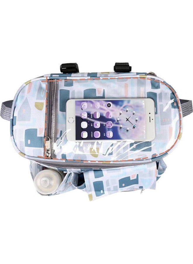 9I9 Baby Stroller Organizer Bag, Mommy Bag, Multi-Functional Large Capacity Touchscreen Stroller Bag For Outings, A70 - Image 1