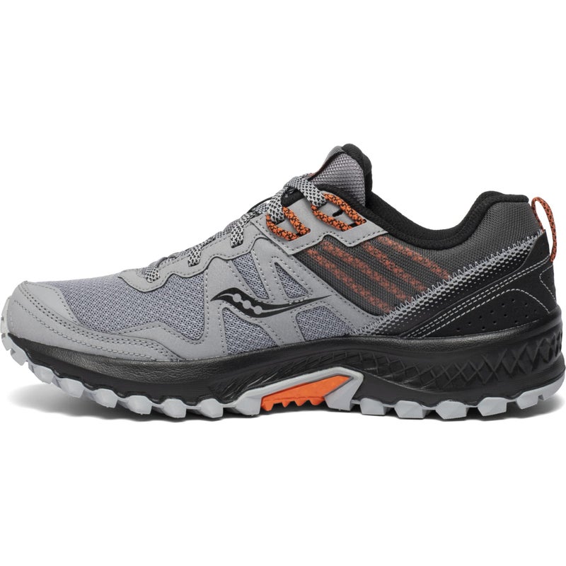 Saucony mens Excursion Tr14 Trail Running Shoe, Gray/Black/Orange, 11.5 US - Image 3