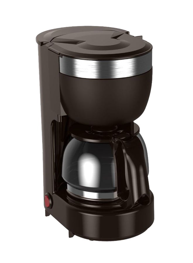 ماكينة صنع القهوة الكهربائية 0.65 L 600 W E03415 بني