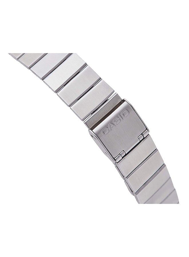 CASIO Men Stainless Steel Digital Wrist Watch B650WD-1ADF - 41 mm - Silver - Image 5