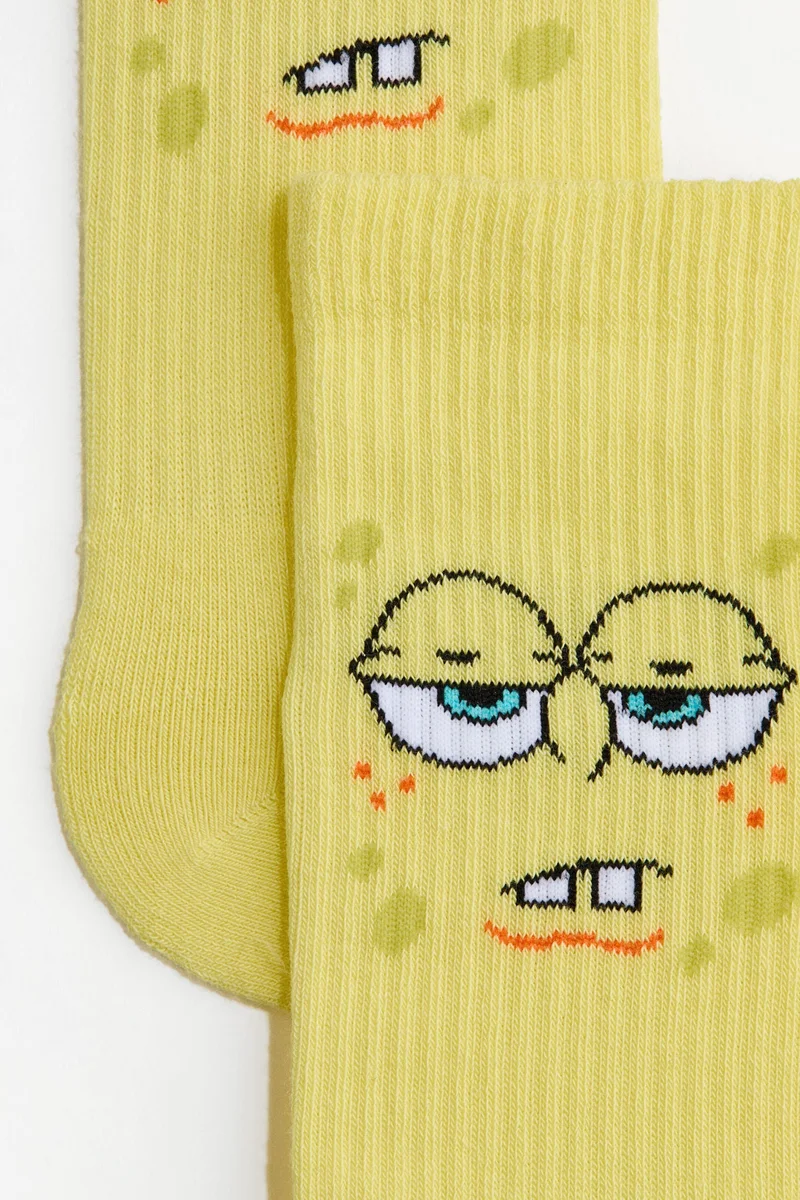 H&m Motif-detail socks