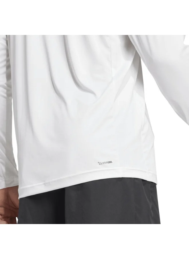 Adidas adidas TR-ES STRE LS T White Training T-SHIRTS for Men - XS