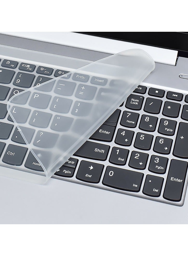 Laptop Keyboard Protective Case, Suitable for 13-14 Inch Laptop Keyboards, Ultra-Thin Waterproof and Dustproof Silicone Keyboard Shell  - Image 1