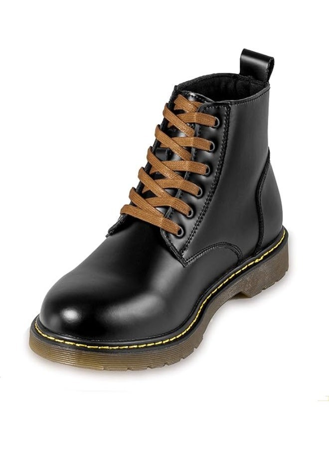 اربطة احذية مسطحة من القطن المشمع للاحذية الطويلة والاحذية الرياضية للرجال والنساء - والأحذية ذات الرقبة الطويلة والفساتين - متوفرة زوجان باطوال وألوان متعددة - Image 5