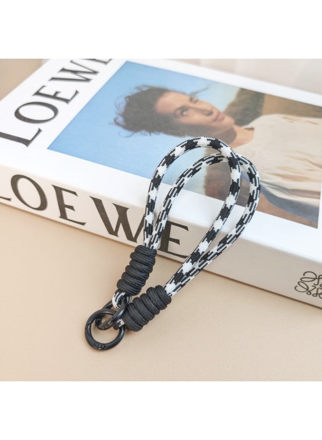 NIBEMINENT Beaded Phone Lanyard, Anti Lost Removable Wrist Strap, Wristband Scented Breeze Bracelet Pendant, Phone Keychain Lanyard - Image 1