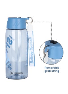 HYDROBREW Water Bottle With Grab String 800 ML - Blue  - Image 3