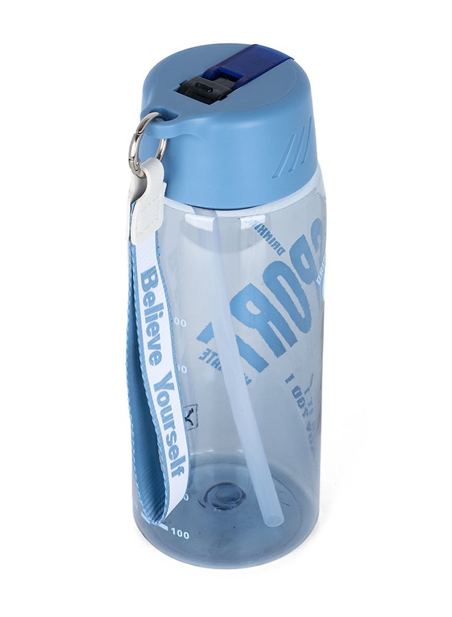 HYDROBREW Water Bottle With Grab String 800 ML - Blue - Image 2