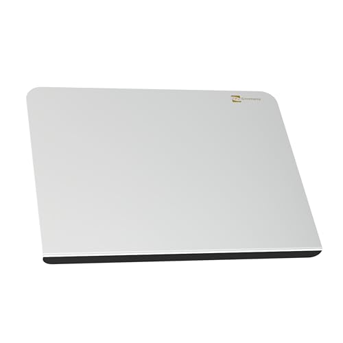 Greenway Stainless Steel Chopping Board with Kitchen Lip 41 x 31 cm Food Grade Cutting Board Heavy Duty Non Slip Rust Resistant Easy to Clean Durable Metal Cutting Surface for Kitchen Cooking - Image 1