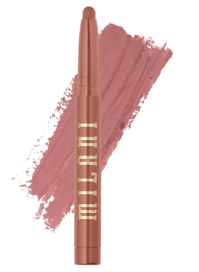 Milani Ludicrous Matte Lip Crayon Long Lasting Cream-to-Matte Lip Color, Matte Lip Color Stock With Glide-On Formula, Vegan & Cruelty-Free ( 120 Can't Even) 1.4g - Image 1