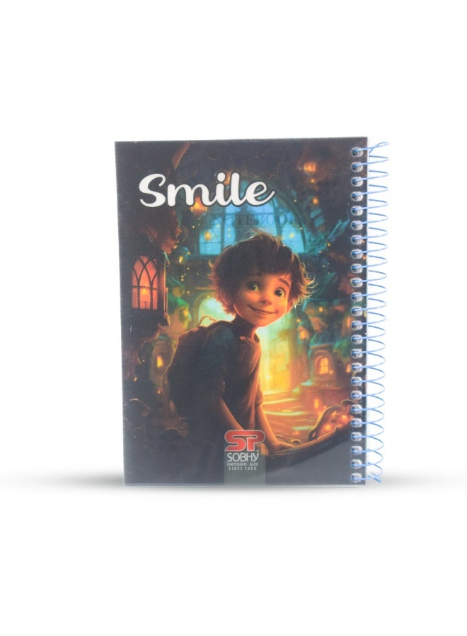 Notebook - Spiral - A5 - Plastic Cover Notebook - 150 Sheet - Colorful Dividers-Assorted - Image 4