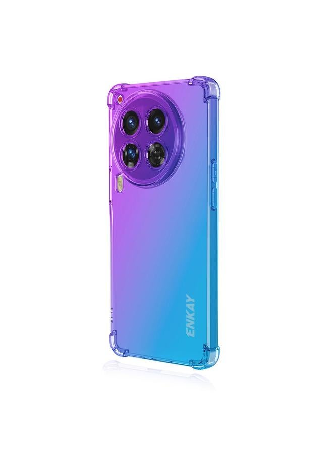 ENKAY Case For Tecno Camon 30 Premier 5G Hat-Prince Gradient Airbag TPU Phone Case - Image 1