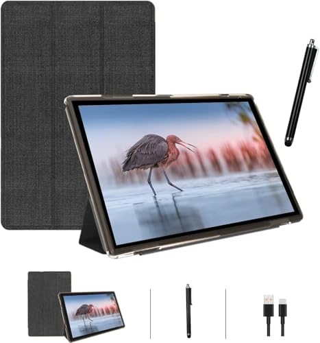 ZZB 10 Inch Tablet Android 15 Tablets With Case Stylus 8GB RAM 32GB ROM Support 1TB Expand 6000mah Battery 10 IN Android Tableta Dual Camera WiFi6 Bluetooth 101 Android Tablet With Protective Cover - Image 1
