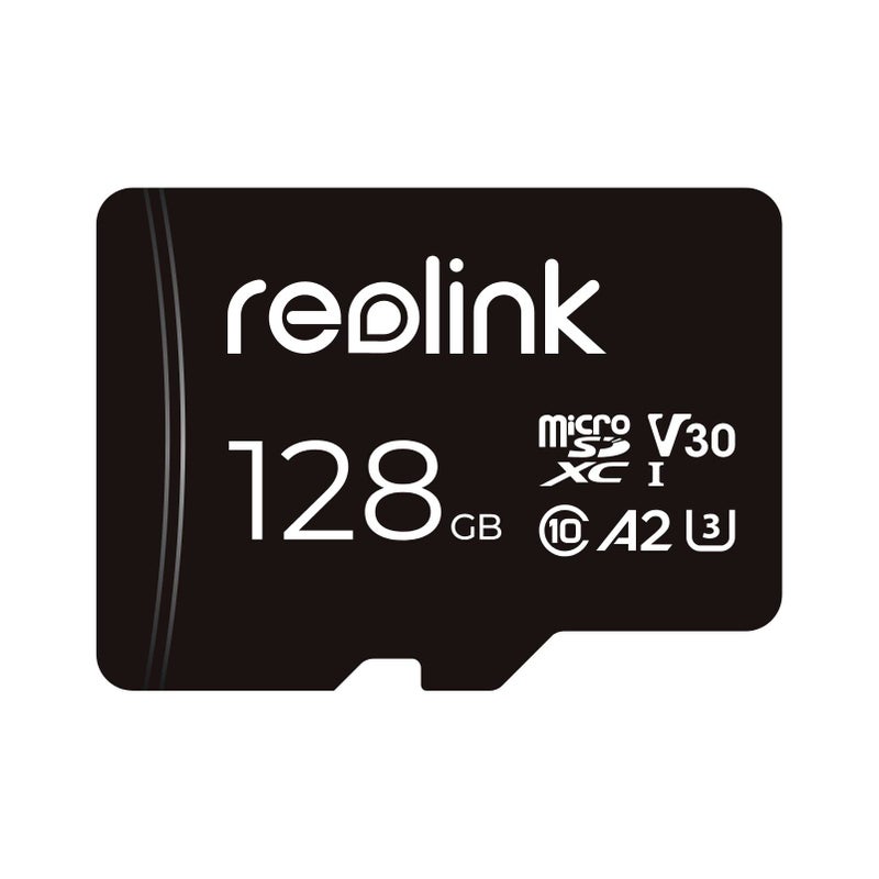 REOLINK 128GB microSDXC UHS-I Memory Card, U3, A2, V30, Class 10, Micro SD Card Compatible with Reolink Security Camera - Image 1